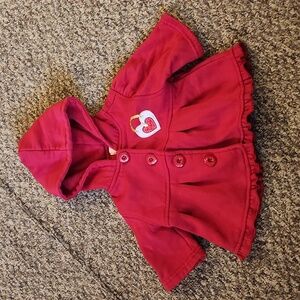 Toddler Girl Coat 2T Color Red